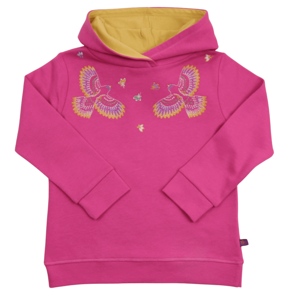 Enfant Terrible Hoodie mit Vogel Gr. 86/92 - 116